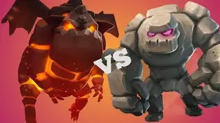 Lavaloon Vs Golem Deck|Clash Royale|Ladder Battle