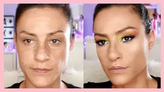 MAQUILLAJE DE OJOS COLORIDO 🎀 sandranewlook