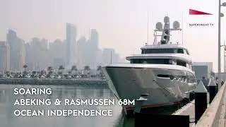 Abeking & Rasmussen 68 m M/Y Soaring Yacht Tour in Dubai | SUPERYACHT TV