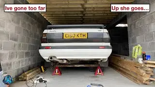 Audi Coupe GT Resto Update, rear suspension and headlight restoring