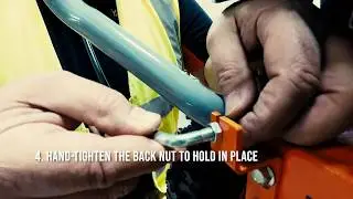 How to fix a loose or unattached auger cable