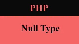 null datatype in php | phpstarters #nulldatatype