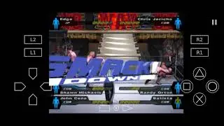 🤜 John Cena vs Shawm Michael vs Chris Jericho vs Batista vs Edge vs Randy Orton #wwe #psp #wrestling
