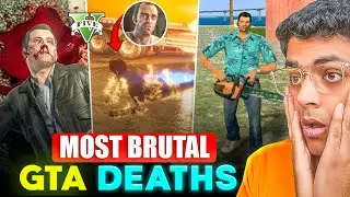 This is *CRAZY* | 10+ Most BRUTAL Deaths In GTA Games 😱