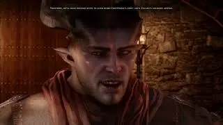 Qunari Inquisitor Adaar plots against Corypheus with advisors in Skyhold