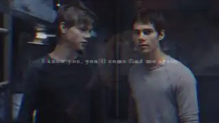 Newt and Thomas{The Maze Runner}~ Keep Holding On 