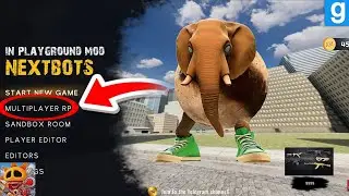 Nextbots in playground mod updated new multiplayer new map characters 😱 chasing nextbots 🔥