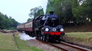 Class 4MT 80151 at Sharpthorne on The Bluebell Railway 12/08/20