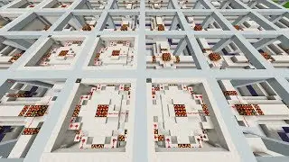 WOW! Selbst aufbauendes Minecraft Labor! - Minecraft Redstone Map