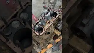 An inside look of a four cylinder Ford flathead!!! #flathead #ford #fourcylinder #restorationcowboy