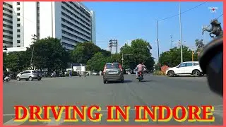 Indore: सबसे साफ शहर? Driving in the cleanest city of india #enjoyindia