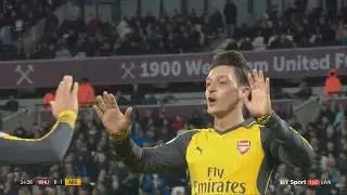 Mesut Özil vs West Ham United - 03/12/2016 HD