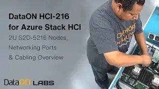 DataON HCI-216 for Azure Stack HCI: Networking Ports & Cabling Overview