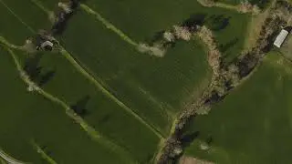 Agrarlandschaft der Schuttkegel