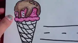 Ep.1 Draw/Color With me: Ice Cream