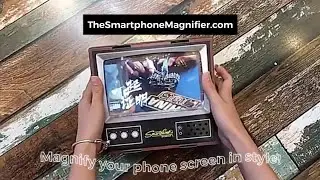 The Retro TV Smartphone Magnifier