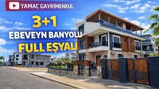 Didim Efeler’de Satılık Full Eşyalı 3+1 Harika Fırsat Villa / V132