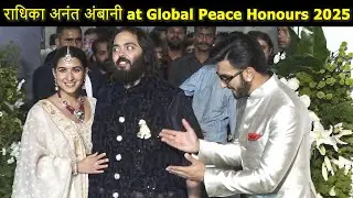 Ambani Bahu Radhika Merchant Steals the Spotlight at Global Peace Honours 2025