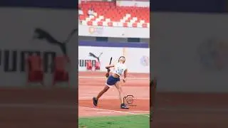Under 14 girls Javelin Throw Champion #jd_films2309 #juniornationals #bhubneswar #javelinthrow #JD