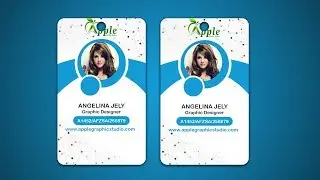 Design ID Cards & ID Badge - Adobe Photoshop Tutorial