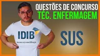 QUESTÃO TÉC. ENFERMAGEM SUS - IDIB UMIRIM CE 2023 Q12