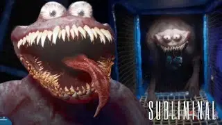 PERDIDO EN LOS BACKROOMS CON EL MONSTRUO COME GALLETAS DESNUTRIDO | SUBLIMINAL