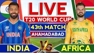 🔴Live: India vs South Africa Super 8&nbsp; T20 Match | T20 WC 2026 | Cricket Commentary | Ind vs SA Live
