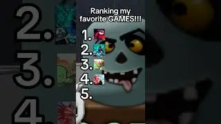 Ranking my Favorite Roblox Games!!! 🔥😂 ROBLOX #shorts