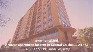 ID 1471 2 rooms apartment for rent in Central Chisinau
