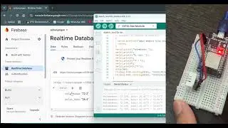 Kirim data Sensor dari ESP32 ke Firebase