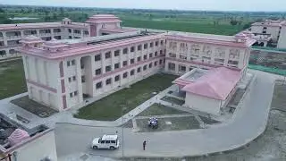 Ariel view of Our Project Atal Residential School Agra .