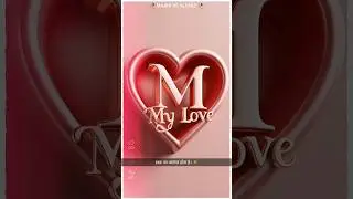 M Name Wali Girl 💖 | M Letter Love Shayari 😍 |  #foryou #shayari #shayri #shayaristatus #trending