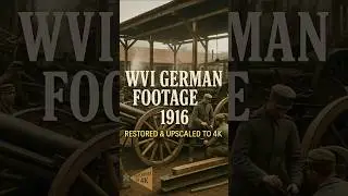 Forgotten Factories: WW1 German Artillery Workshops Restored in 4K! 🏭🪖