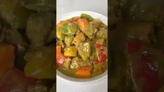 Filipino-style Beef Curry with Coconut Milk #shorts