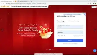 How to use the New JCtrans International Website