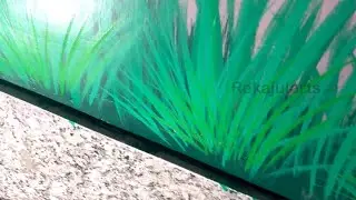 wall room gas painting design / pat -2 ￼#shortvideo #art #youtubeshorts #painting #drawing #sky
