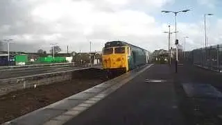 50007+50050 working 0Z51 yeovil junc to taunton 13/02/2015
