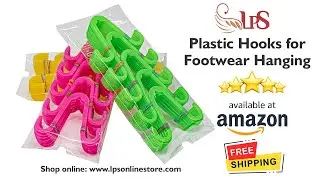 Plastic Flexible Slipper Hangers for Footwear Hanging and Display Purpose |  WWW.LPSONLINESTORE.COM