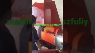 250kg/h epe foam recycling machine, India customer like this model recycling machine