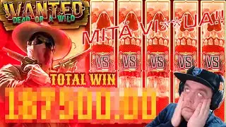 WANTED DEAD OR A WILD MAX WIN | ISOIMMAT WANTED VOITOT | 270 000&euro; VOITTO!