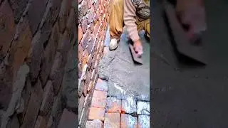 CementCraft: Stunning Brick Floor Casting Technique!