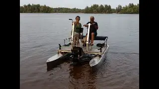 TAVO TURBO P-2  Pedal Boat Water Bike manual and/or electric operation www.TAVOline.com