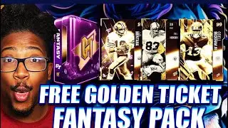 FREE GOLDEN TICKET FANTASY PACK! MADDEN 23 ULTIMATE TEAM