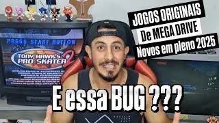 NOVOS JOGOS DE MEGA DRIVE em M&Iacute;DIA F&Iacute;SICA da BIG UNCLE GAMES, ser&aacute; que vai dar bom?