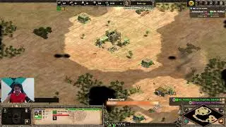 AOE2 DE | 1v1 Arabia &ndash; Bengalis vs Huns | 12-Min Aggressive Win on Open Map