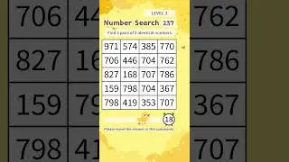 Easy Memory Booster Game  3-237