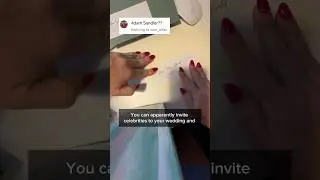 Why invite celebrities to your wedding??