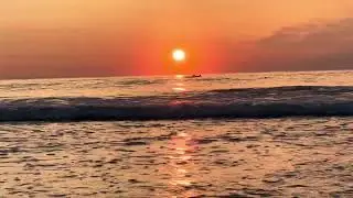 Sunrise at Atlantic ocean at NJ USA​#ashburybeach #bradleybeach #atlanticocean #sunrise #newjersey