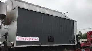 husk steam boiler.  rice mill boiler.  8ton husk boiler