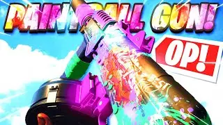 the NEW AK74u PAINTBALL WEAPON.. MAX DAMAGE SETUP! (Cold War)